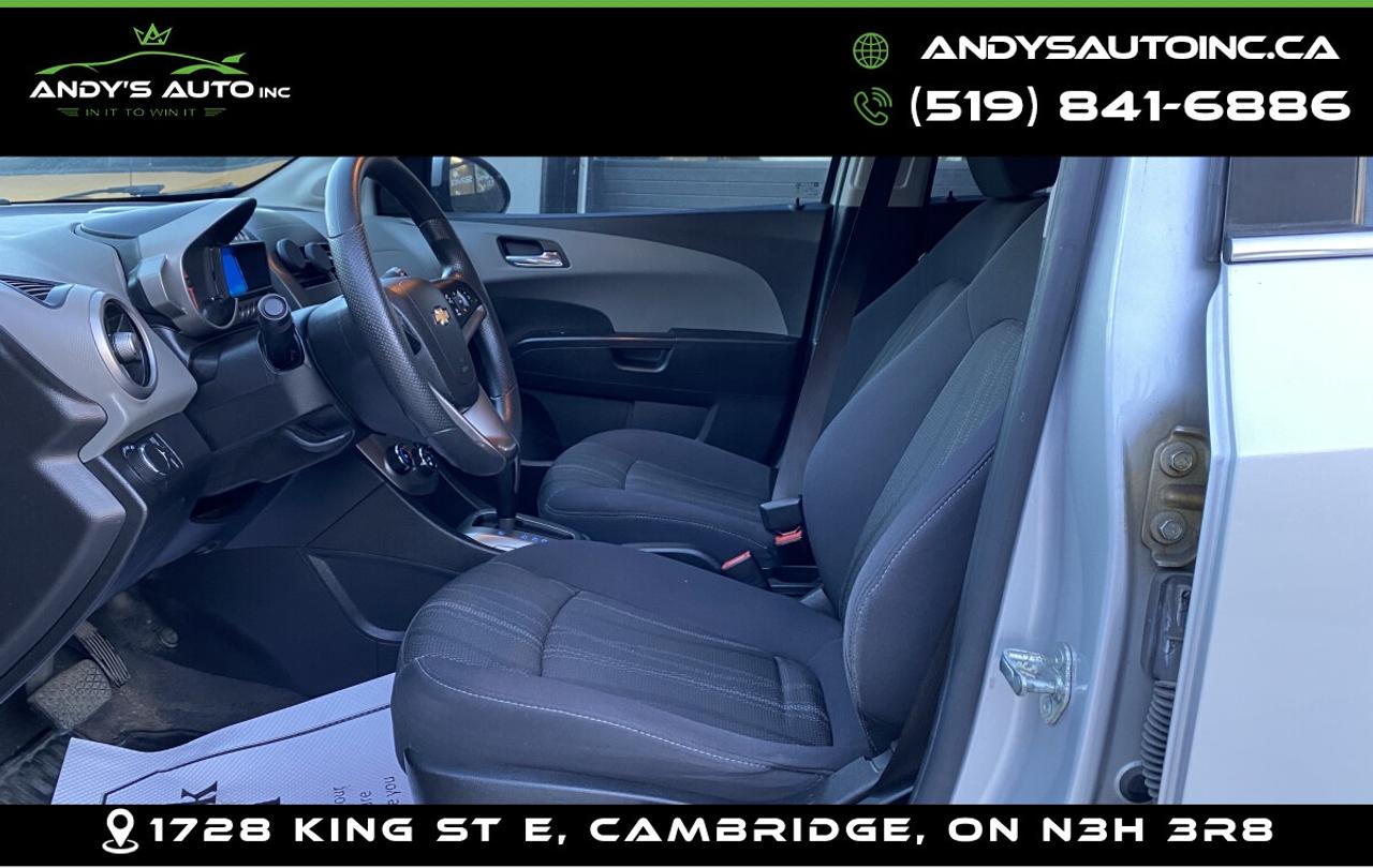 2013 Chevrolet Sonic LT HB ! AUTO ! LOW KMS ! CERTIFIED Photo