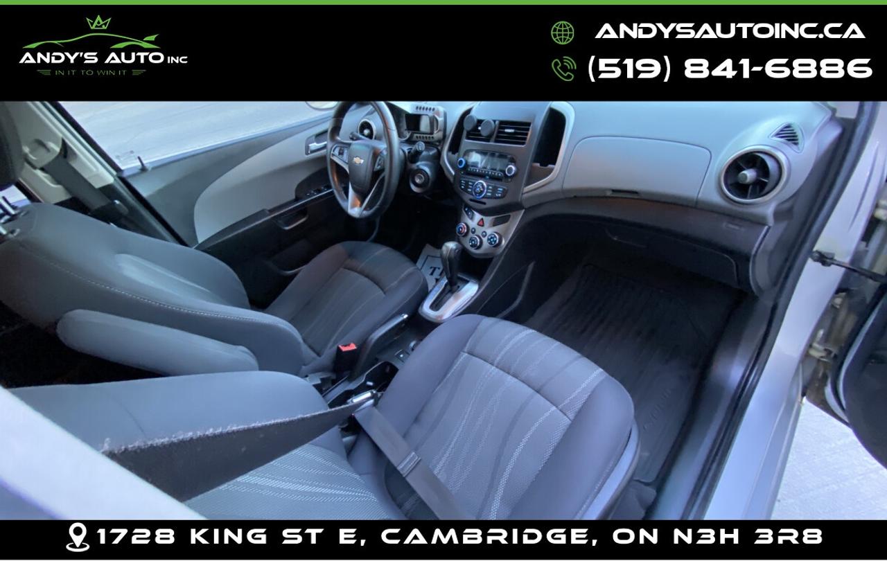 2013 Chevrolet Sonic LT HB ! AUTO ! LOW KMS ! CERTIFIED Photo