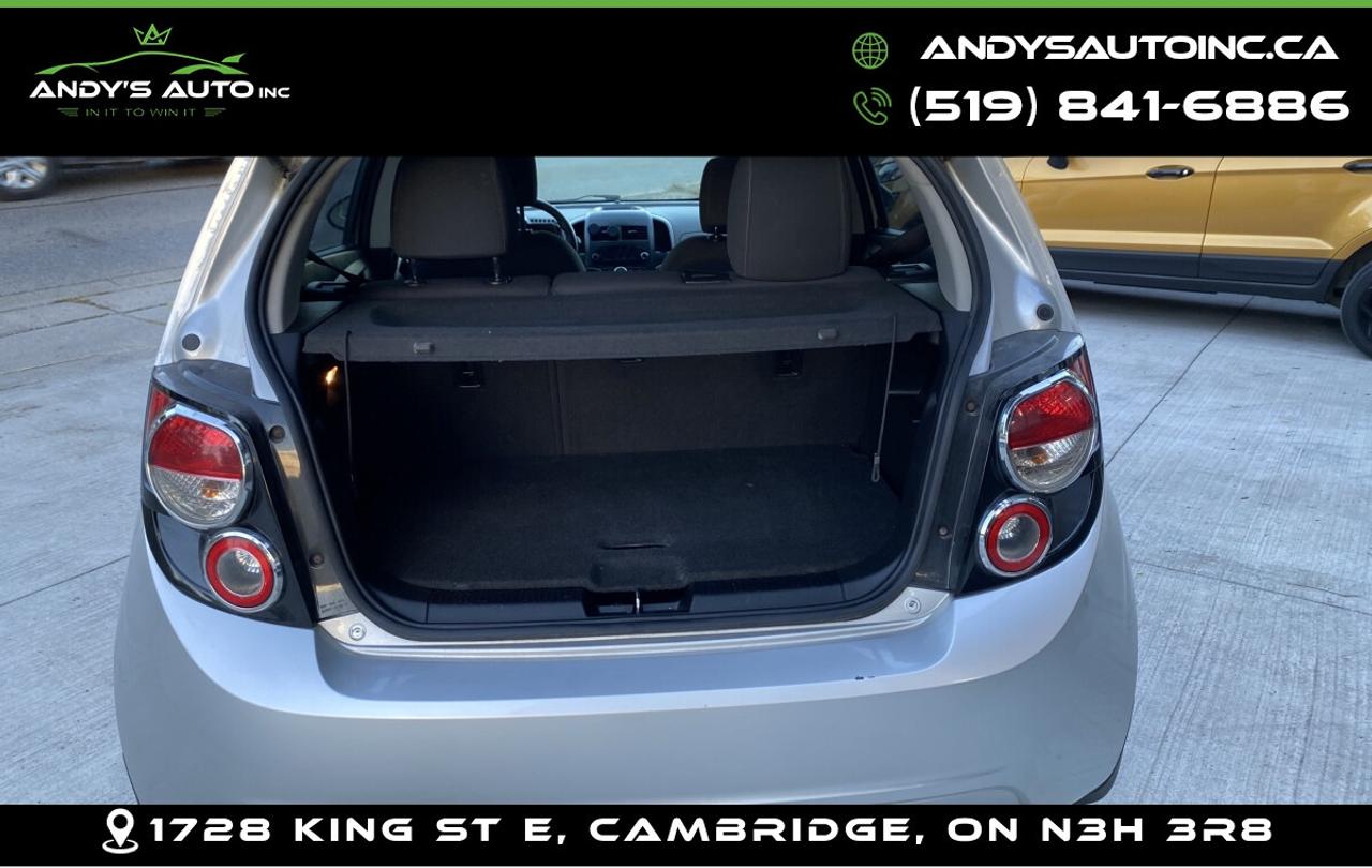 2013 Chevrolet Sonic LT HB ! AUTO ! LOW KMS ! CERTIFIED Photo