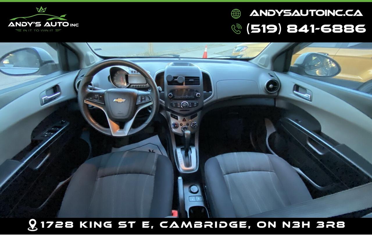 2013 Chevrolet Sonic LT HB ! AUTO ! LOW KMS ! CERTIFIED Photo