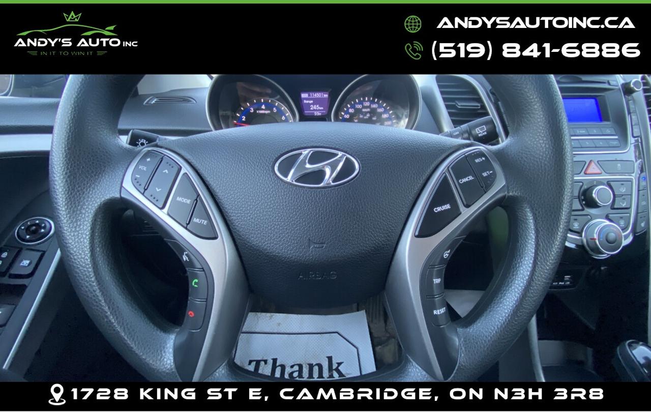 2017 Hyundai Elantra GT GL HB ! HEATED SEATS ! NO ACCIDENTS ! CERTIFIED ! Photo