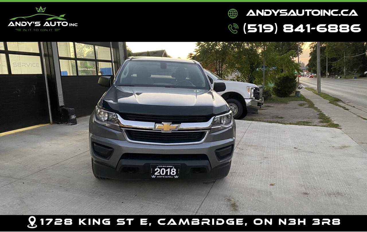 2018 Chevrolet Colorado Work Truck 4X4 ! NO ACCIDENTS ! V6 3.6L ! Photo