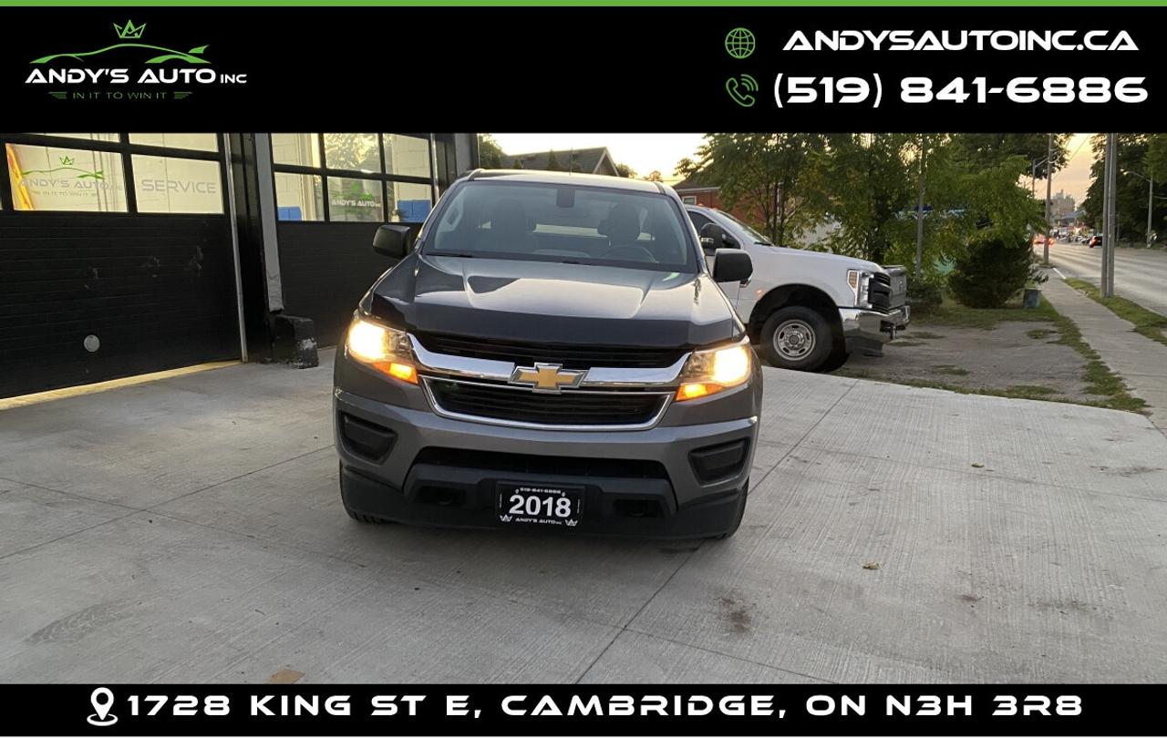 2018 Chevrolet Colorado Work Truck 4X4 ! NO ACCIDENTS ! V6 3.6L ! Photo