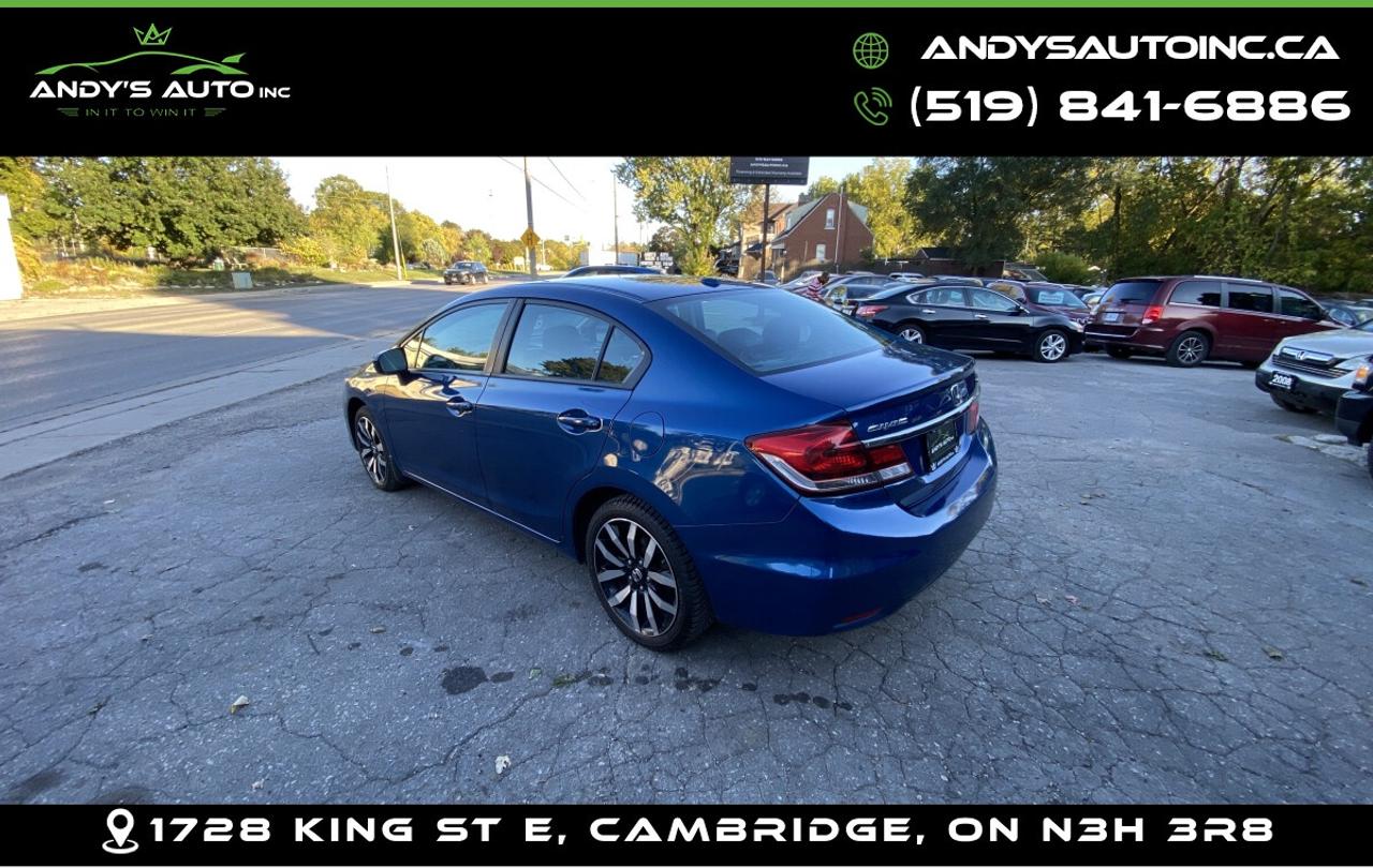 2015 Honda Civic TOURING ! LEATHER ! SUNROOF ! NAVIGATION Photo