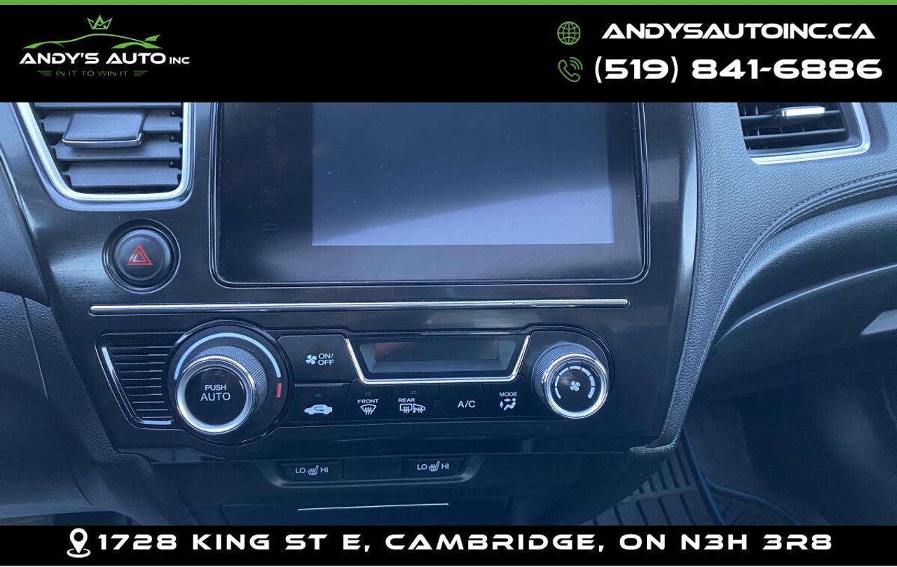 2015 Honda Civic TOURING ! LEATHER ! SUNROOF ! NAVIGATION Photo