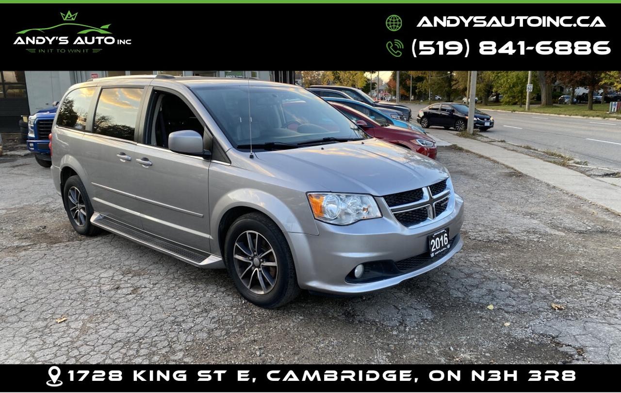 2016 Dodge Grand Caravan CREW PREMIUM ! LEATHER ! NAVI ! REAR DVD ! Photo