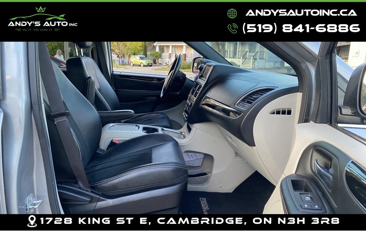 2016 Dodge Grand Caravan CREW PREMIUM ! LEATHER ! NAVI ! REAR DVD ! Photo