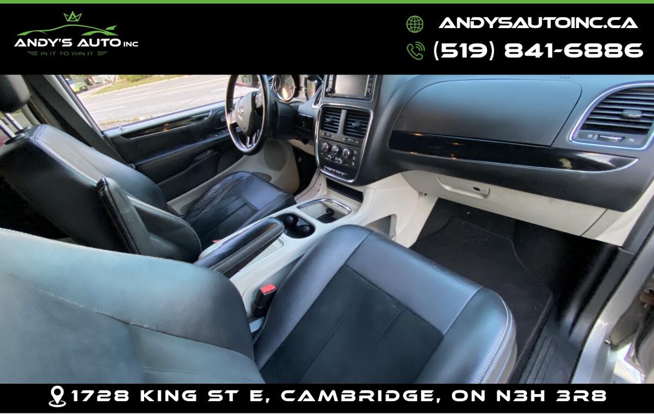 2016 Dodge Grand Caravan CREW PREMIUM ! LEATHER ! NAVI ! REAR DVD ! Photo