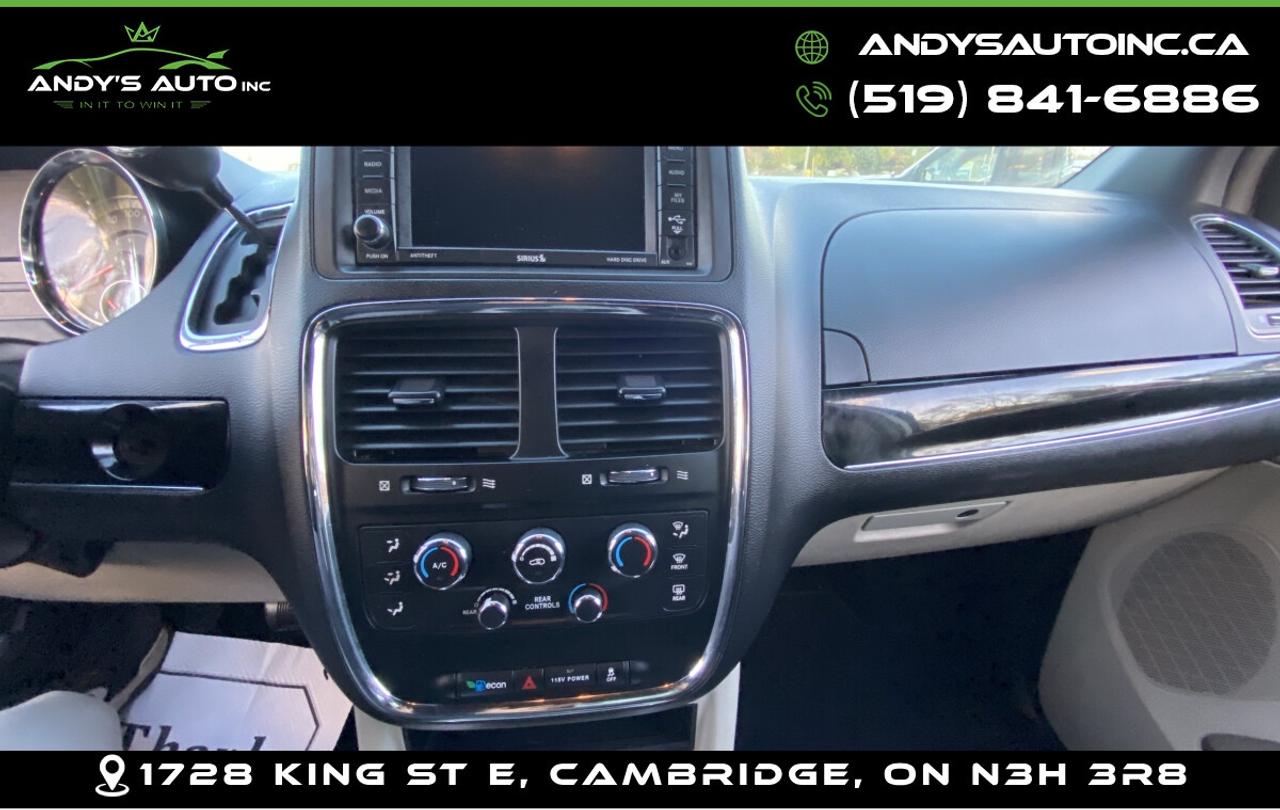 2016 Dodge Grand Caravan CREW PREMIUM ! LEATHER ! NAVI ! REAR DVD ! Photo