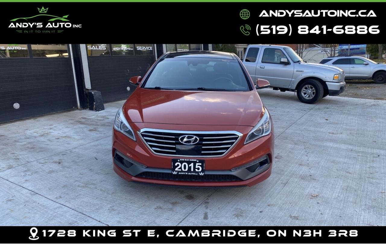 2015 Hyundai Sonata ULTIMATE ! LEATHER ! SUNROOF ! NAVIGATION Photo