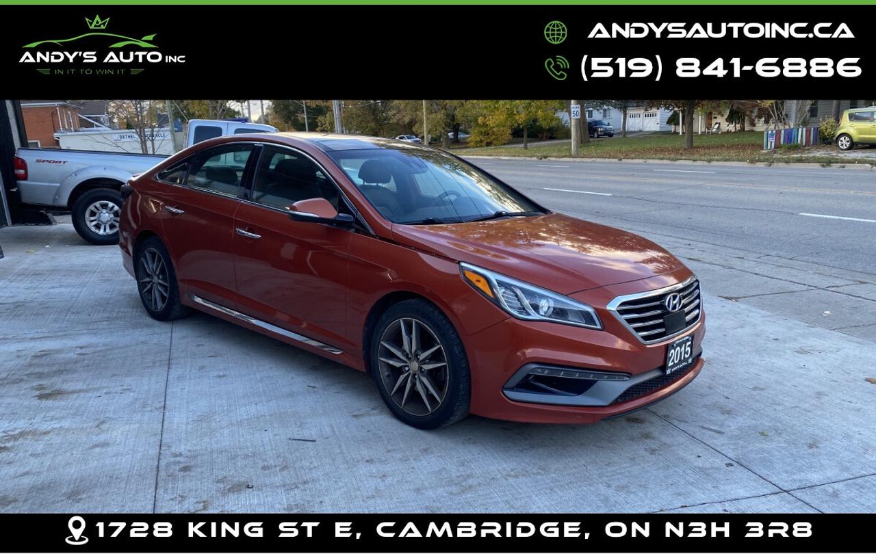 2015 Hyundai Sonata ULTIMATE ! LEATHER ! SUNROOF ! NAVIGATION Photo