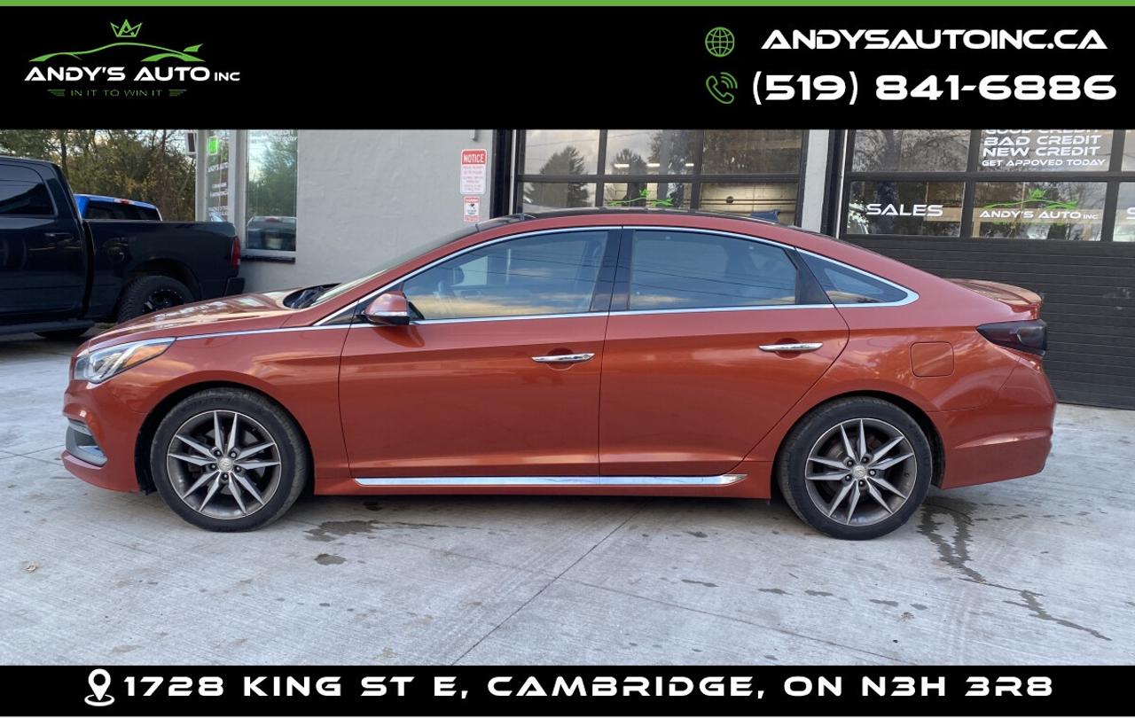 2015 Hyundai Sonata ULTIMATE ! LEATHER ! SUNROOF ! NAVIGATION Photo