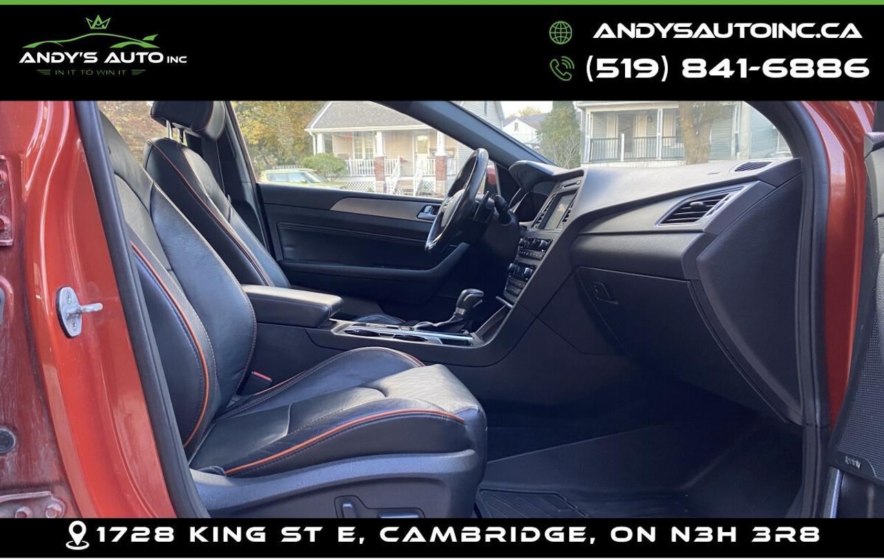 2015 Hyundai Sonata ULTIMATE ! LEATHER ! SUNROOF ! NAVIGATION Photo