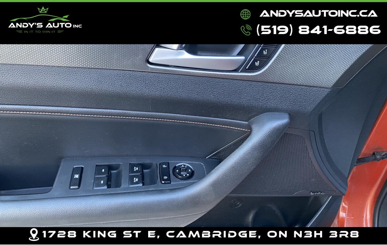 2015 Hyundai Sonata ULTIMATE ! LEATHER ! SUNROOF ! NAVIGATION Photo