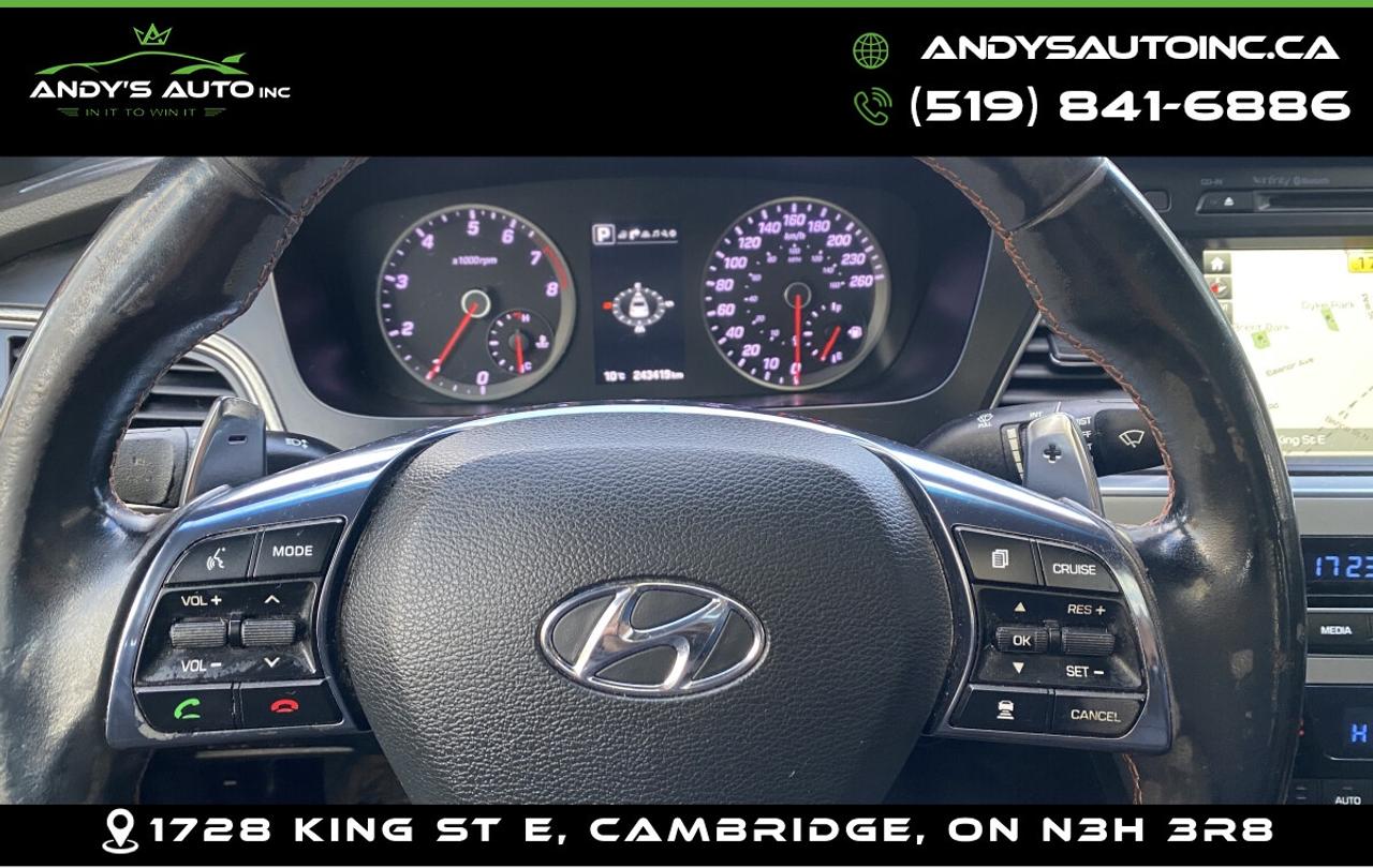 2015 Hyundai Sonata ULTIMATE ! LEATHER ! SUNROOF ! NAVIGATION Photo