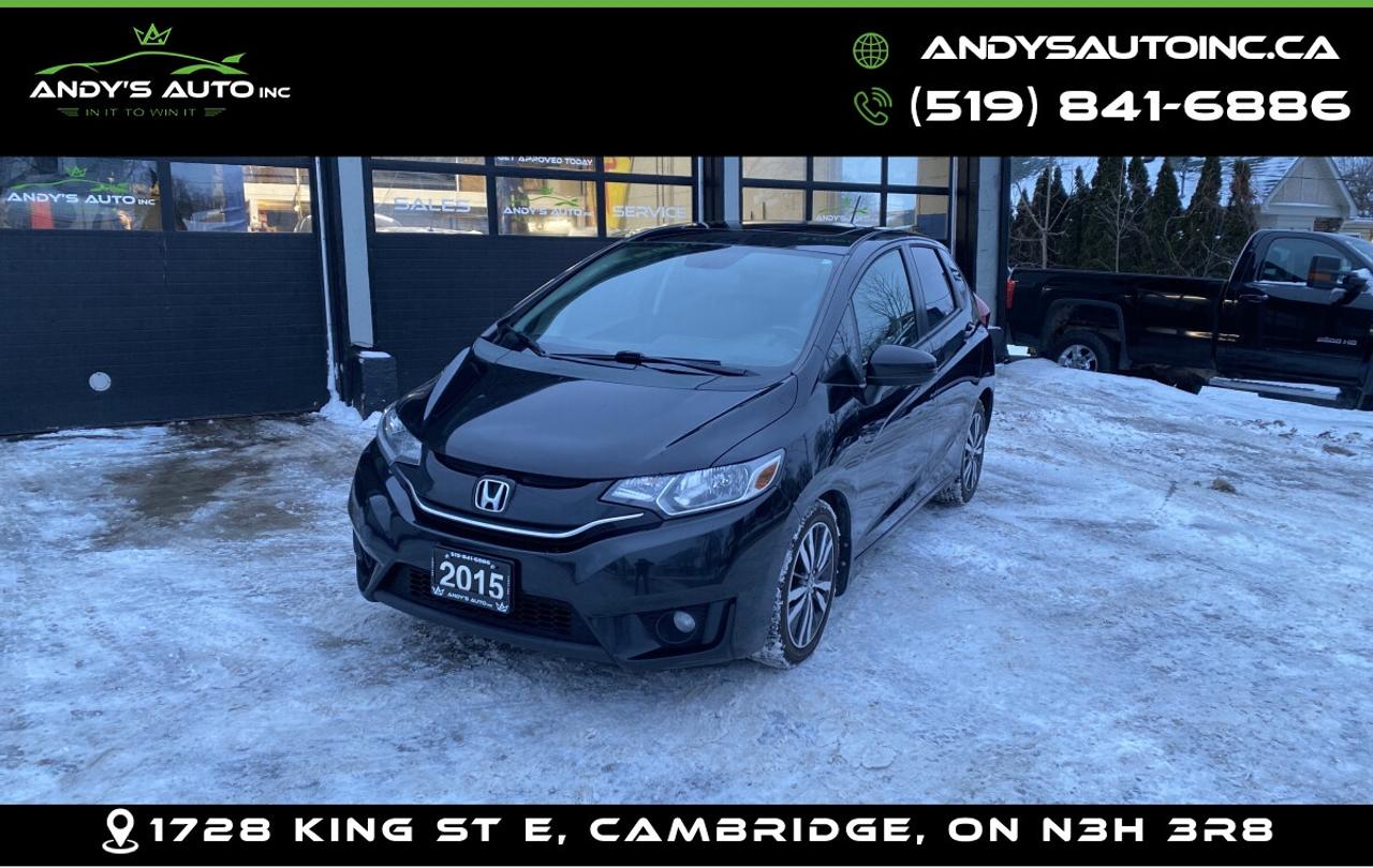2015 Honda Fit EX ! SUNROOF ! NO ACCIDENTS ! Photo0