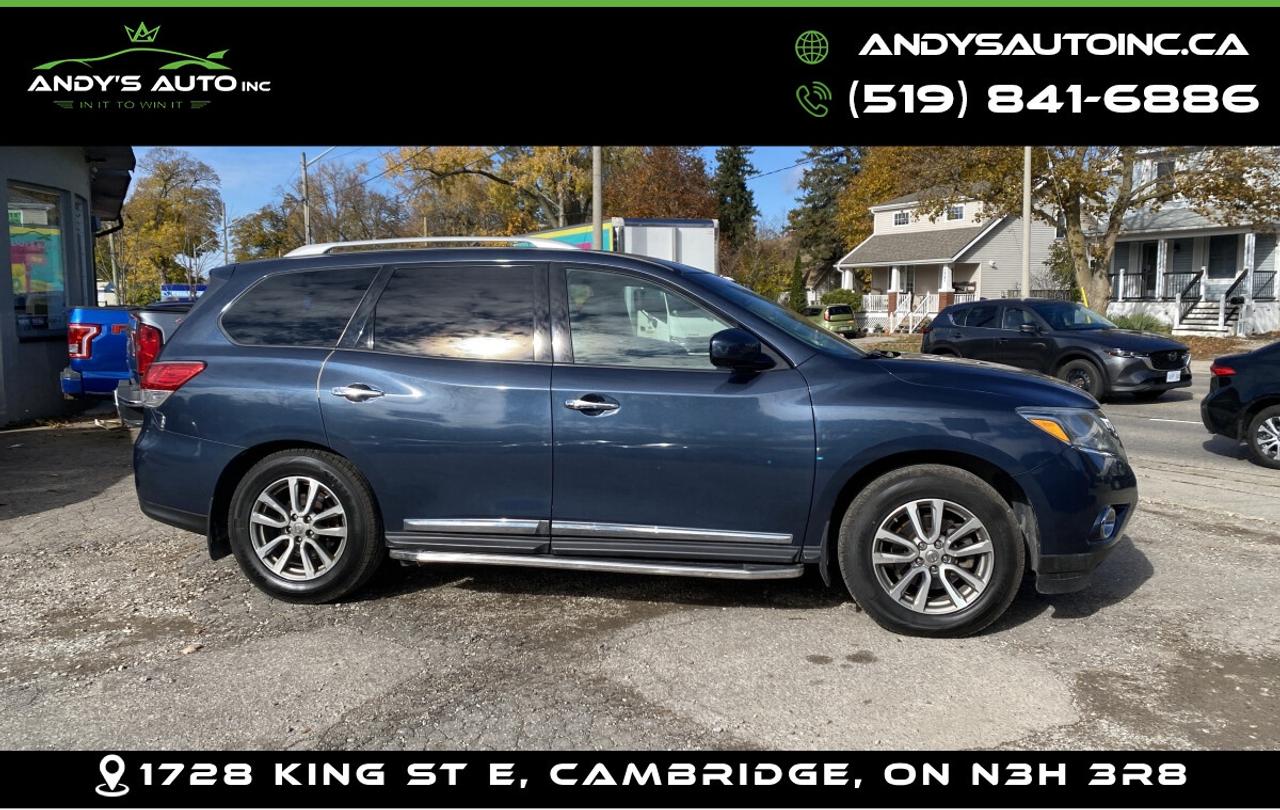 2015 Nissan Pathfinder SL ! LEATHER ! SUNROOF ! NAVIGATION ! REMOTE START Photo