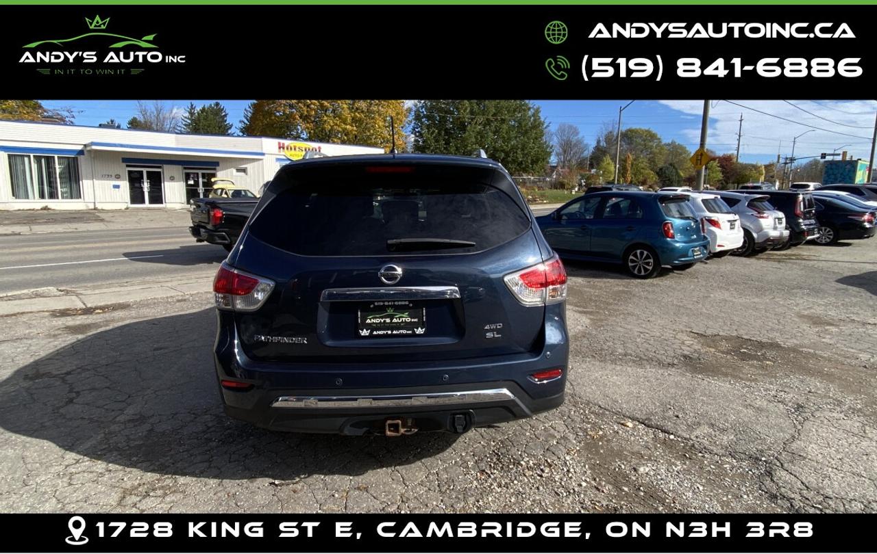 2015 Nissan Pathfinder SL ! LEATHER ! SUNROOF ! NAVIGATION ! REMOTE START Photo
