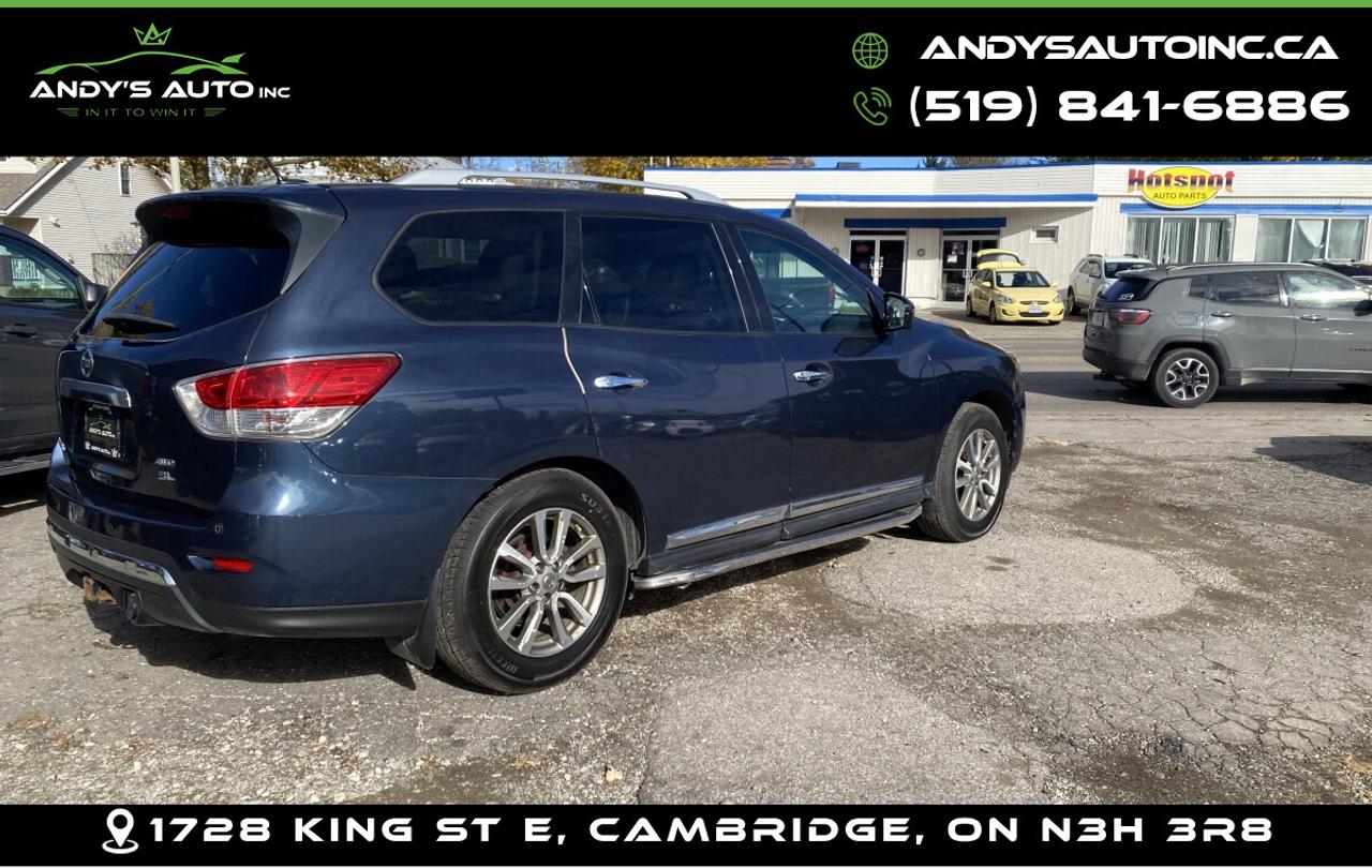 2015 Nissan Pathfinder SL ! LEATHER ! SUNROOF ! NAVIGATION ! REMOTE START Photo