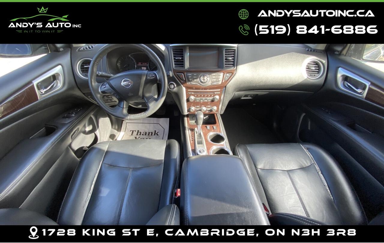 2015 Nissan Pathfinder SL ! LEATHER ! SUNROOF ! NAVIGATION ! REMOTE START Photo