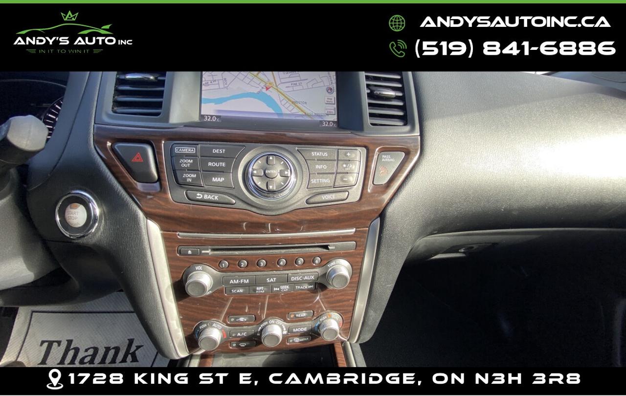 2015 Nissan Pathfinder SL ! LEATHER ! SUNROOF ! NAVIGATION ! REMOTE START Photo