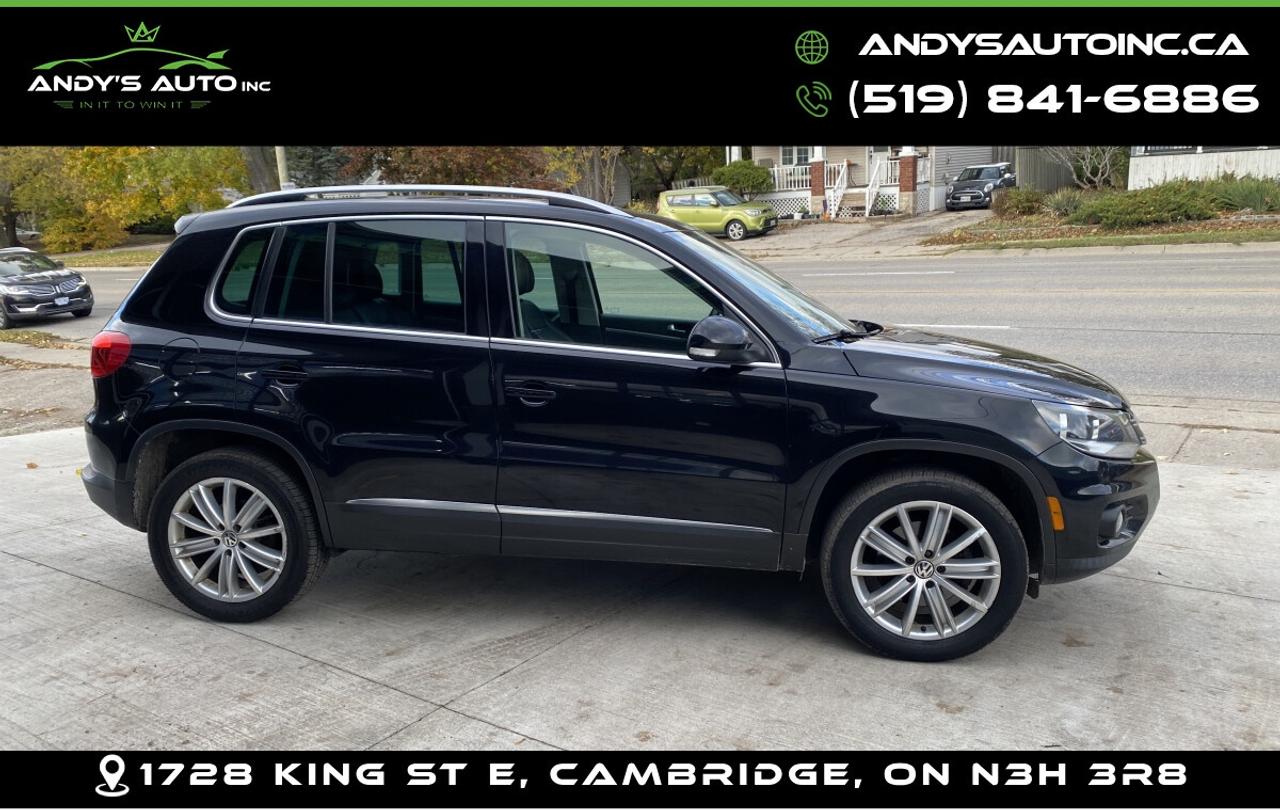 2015 Volkswagen Tiguan HIGHLINE ! ONE OWNER ! LEATHER ! SUNROOF ! AWD Photo
