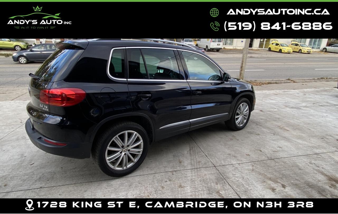 2015 Volkswagen Tiguan HIGHLINE ! ONE OWNER ! LEATHER ! SUNROOF ! AWD Photo