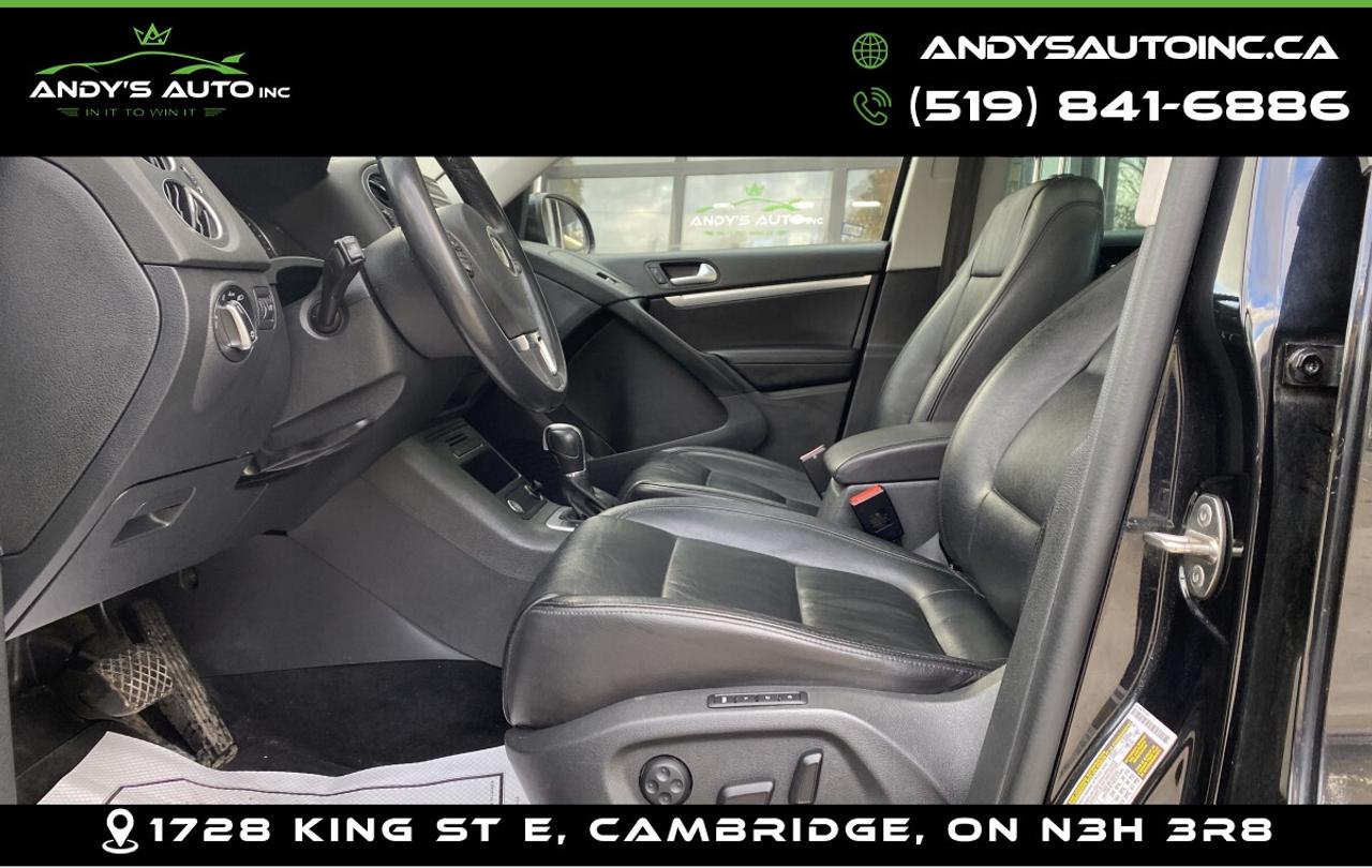 2015 Volkswagen Tiguan HIGHLINE ! ONE OWNER ! LEATHER ! SUNROOF ! AWD Photo