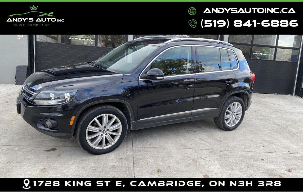 2015 Volkswagen Tiguan HIGHLINE ! ONE OWNER ! LEATHER ! SUNROOF ! AWD Photo