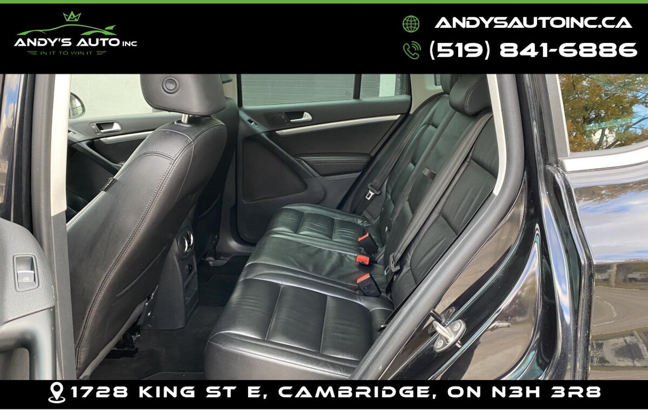 2015 Volkswagen Tiguan HIGHLINE ! ONE OWNER ! LEATHER ! SUNROOF ! AWD Photo