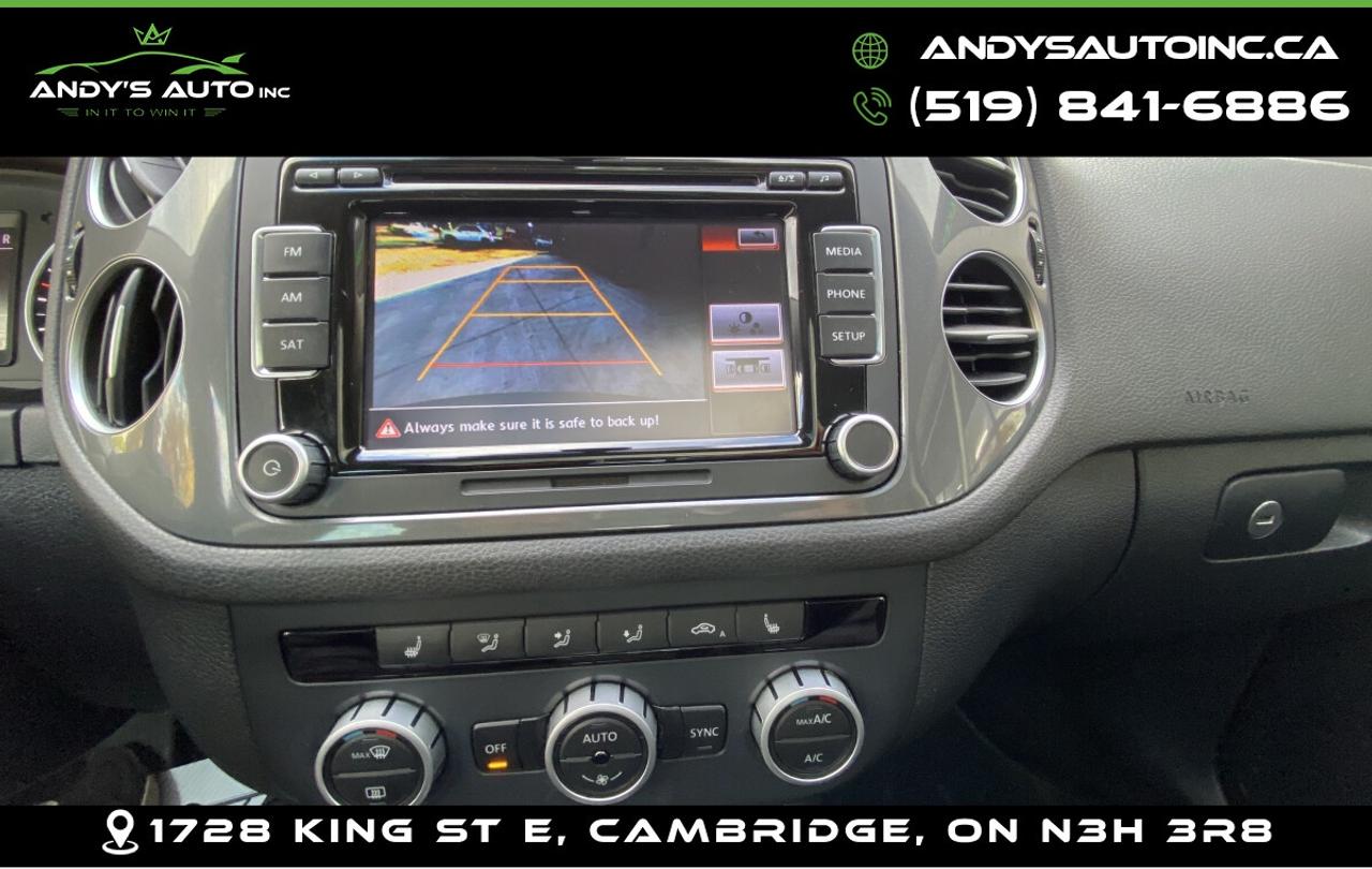 2015 Volkswagen Tiguan HIGHLINE ! ONE OWNER ! LEATHER ! SUNROOF ! AWD Photo