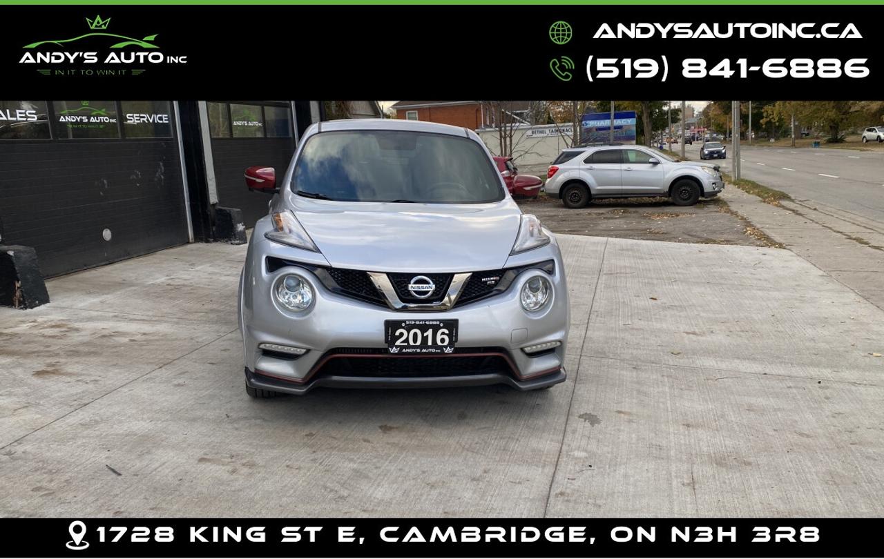2016 Nissan Juke NISMO RS ! AWD ! BUCKET SEATS  ! Photo0