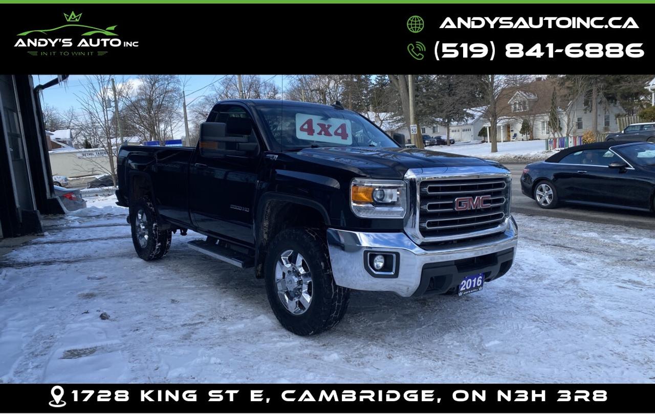 2016 GMC SIERRA 2500HD SLE Z71 ! DIESEL ! REGULAR CAB ! 4X4 ! Photo2