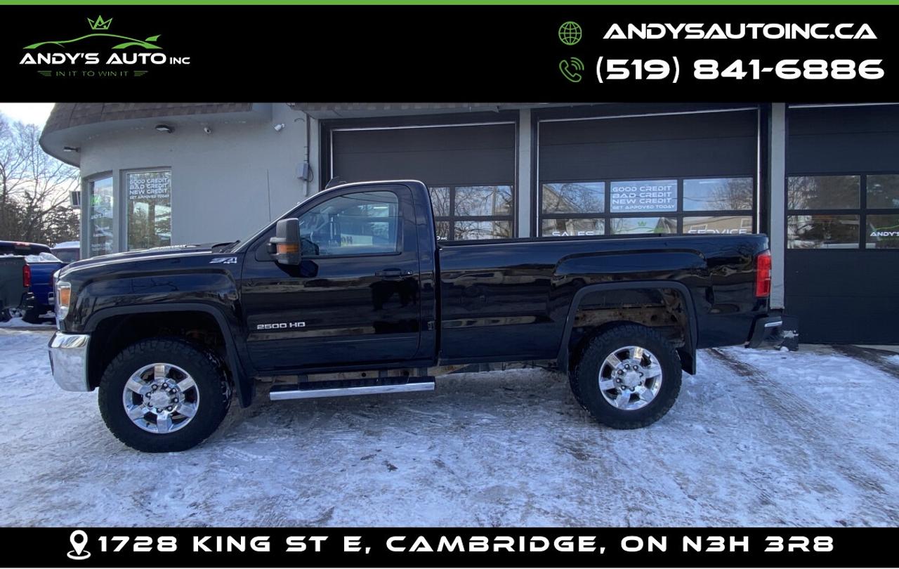 2016 GMC SIERRA 2500HD SLE Z71 ! DIESEL ! REGULAR CAB ! 4X4 ! Photo