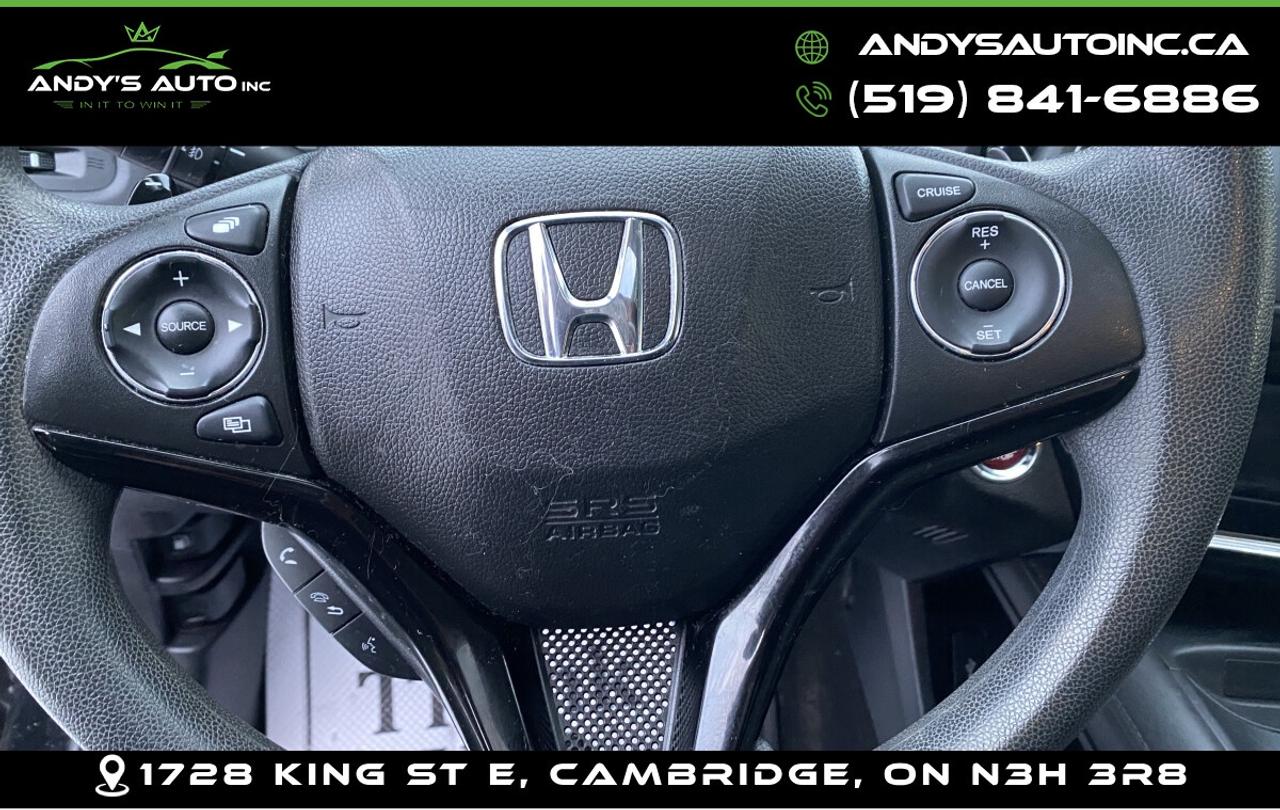 2017 Honda HR-V EX ! ONE OWNER ! AWD ! SUNROOF Photo