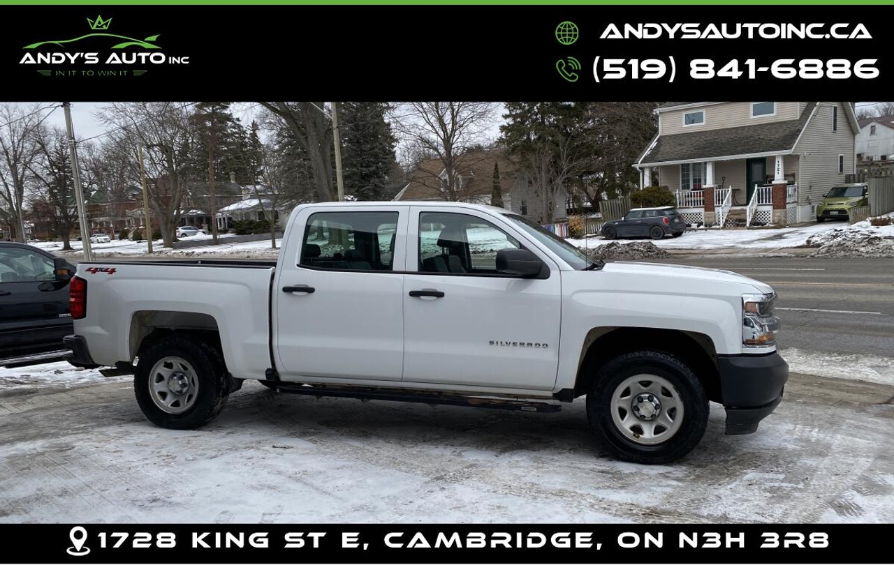 2018 Chevrolet Silverado 1500 LS ! CREW CAB ! 5.3L ! 4X4 ! BACK UP CAM Photo