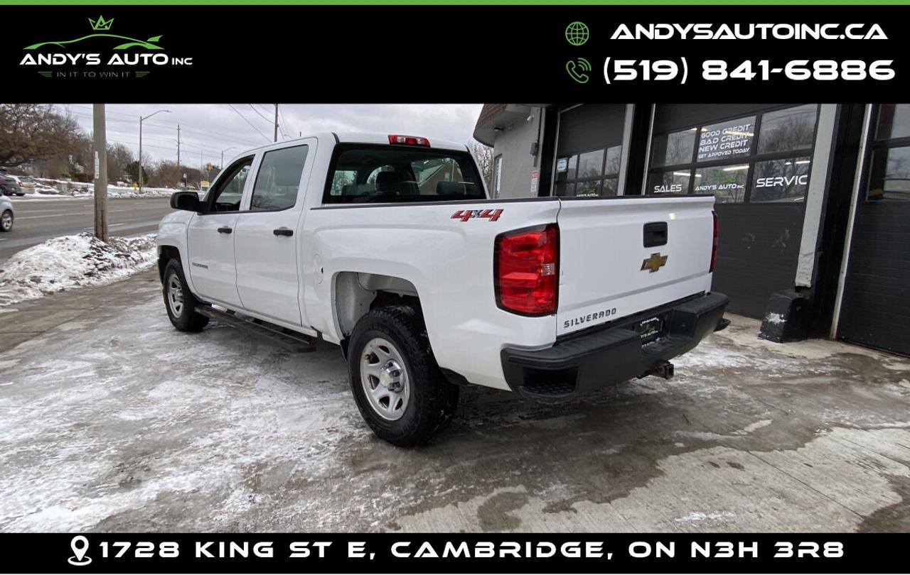 2018 Chevrolet Silverado 1500 LS ! CREW CAB ! 5.3L ! 4X4 ! BACK UP CAM Photo4