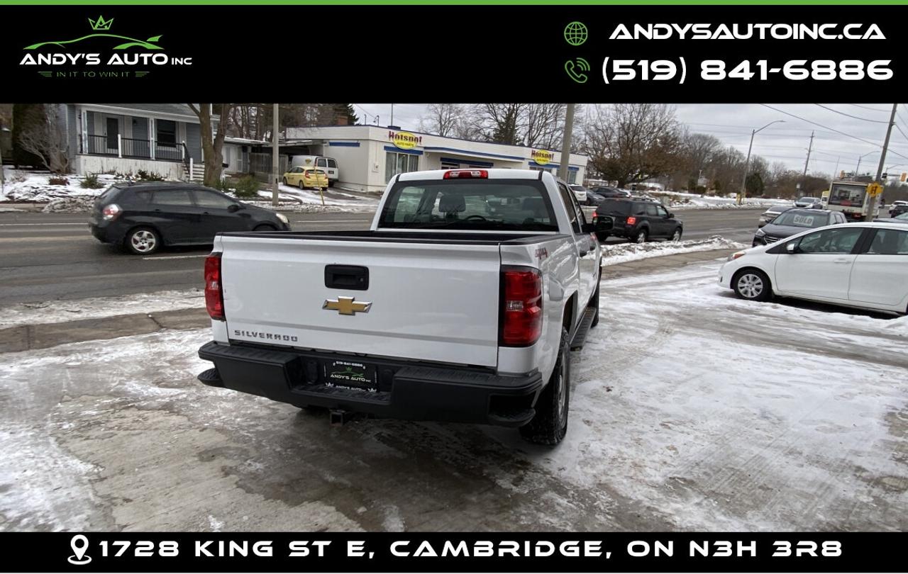 2018 Chevrolet Silverado 1500 LS ! CREW CAB ! 5.3L ! 4X4 ! BACK UP CAM Photo3