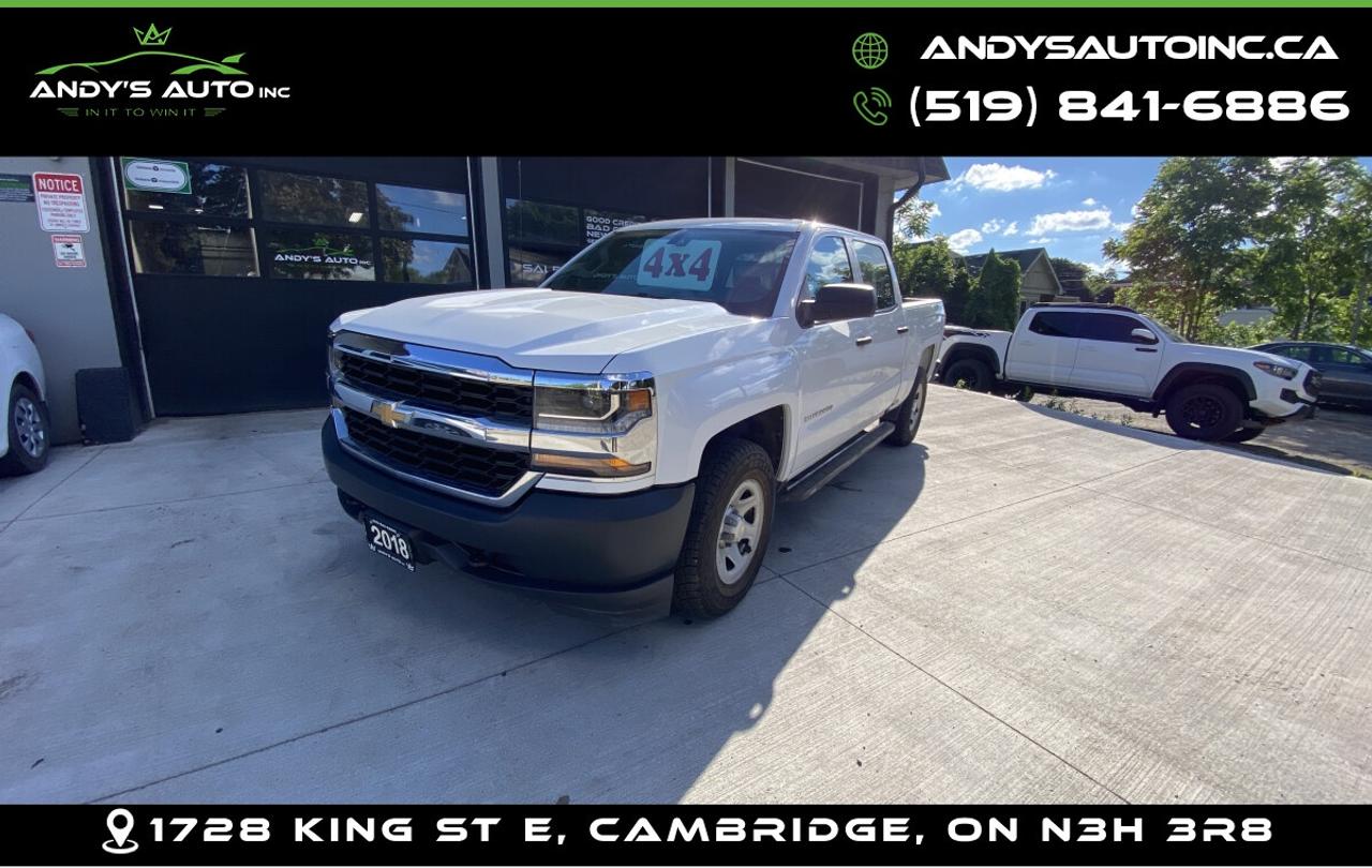 2018 Chevrolet Silverado 1500 LS ! CREW CAB ! 5.3L ! 4X4 ! BACK U LS ! CREW CAB ! 5.3L ! 4X4 ! BACK U Photo0