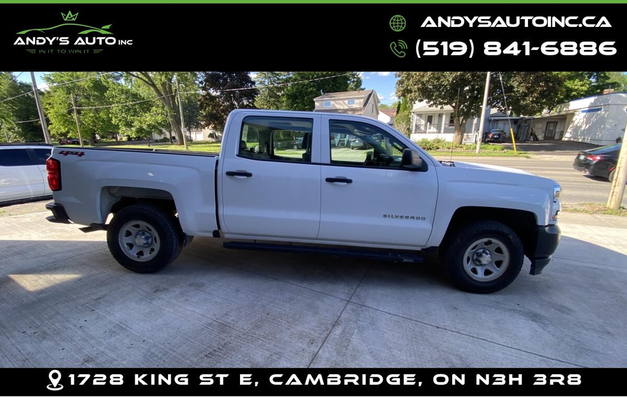 2018 Chevrolet Silverado 1500 LS ! CREW CAB ! 5.3L ! 4X4 ! BACK U LS ! CREW CAB ! 5.3L ! 4X4 ! BACK U Photo