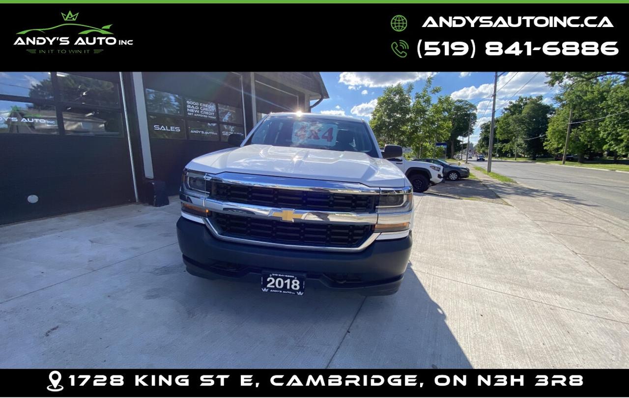 2018 Chevrolet Silverado 1500 LS ! CREW CAB ! 5.3L ! 4X4 ! BACK U LS ! CREW CAB ! 5.3L ! 4X4 ! BACK U Photo
