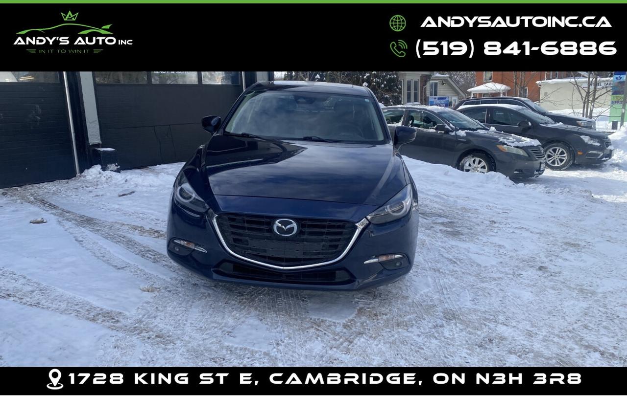 2018 Mazda Mazda3 Sport GT ! HEADS UP DISPLAY ! LEATHER ! SUNROOF ! Photo