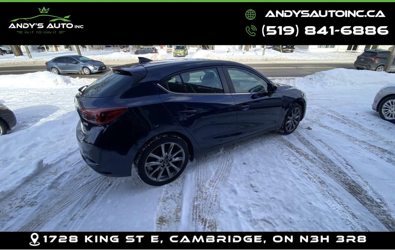 2018 Mazda Mazda3 Sport GT ! HEADS UP DISPLAY ! LEATHER ! SUNROOF ! Photo3