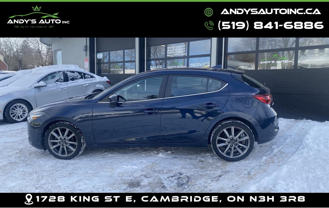 2018 Mazda Mazda3 Sport GT ! HEADS UP DISPLAY ! LEATHER ! SUNROOF ! Photo