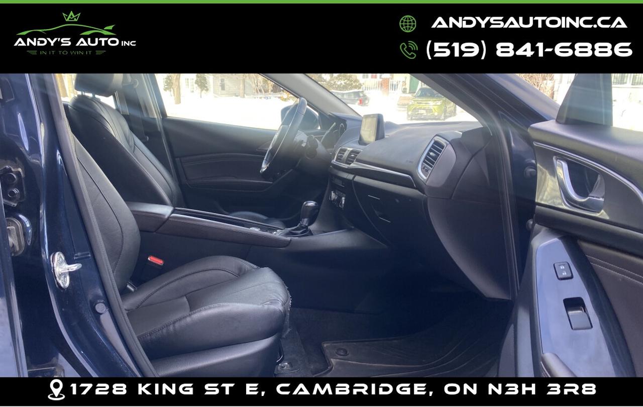 2018 Mazda Mazda3 Sport GT ! HEADS UP DISPLAY ! LEATHER ! SUNROOF ! Photo