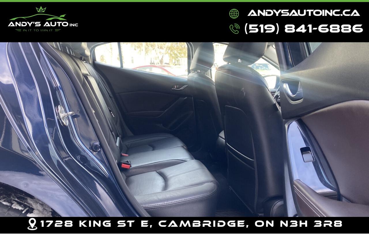 2018 Mazda Mazda3 Sport GT ! HEADS UP DISPLAY ! LEATHER ! SUNROOF ! Photo