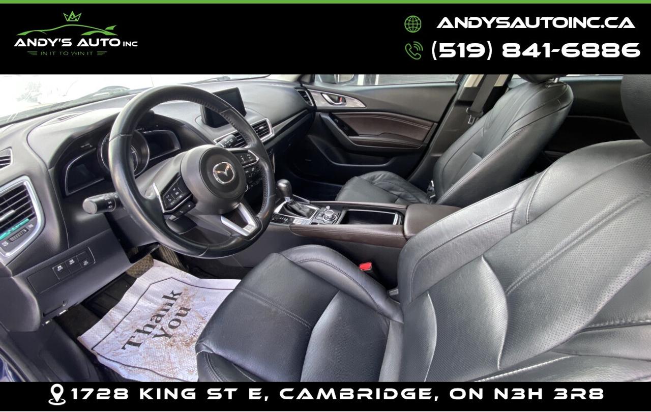 2018 Mazda Mazda3 Sport GT ! HEADS UP DISPLAY ! LEATHER ! SUNROOF ! Photo