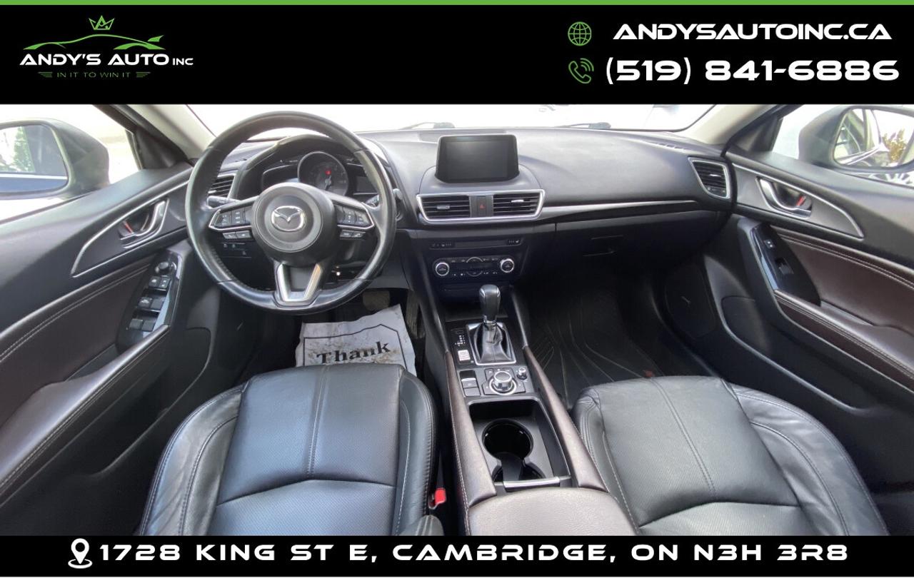 2018 Mazda Mazda3 Sport GT ! HEADS UP DISPLAY ! LEATHER ! SUNROOF ! Photo