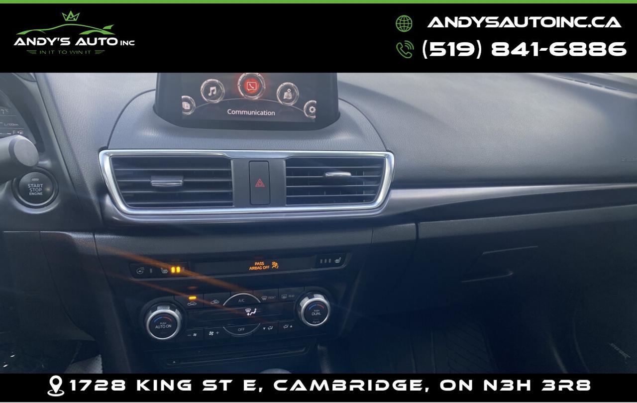 2018 Mazda Mazda3 Sport GT ! HEADS UP DISPLAY ! LEATHER ! SUNROOF ! Photo