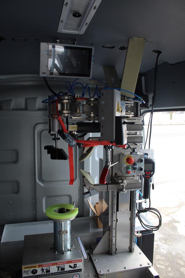 2016 Ford Transit T-350 Van High Roof 148"EL Tire Service shop Photo2